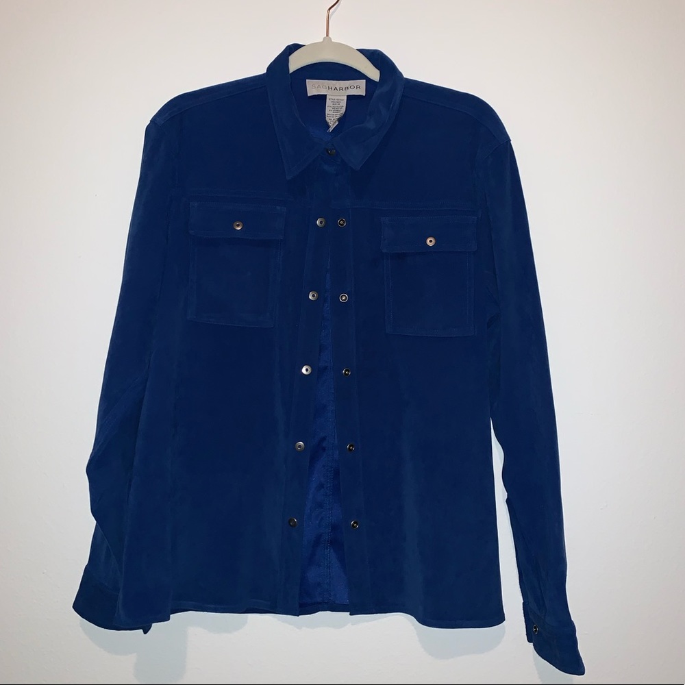 Suede Dress Shirt